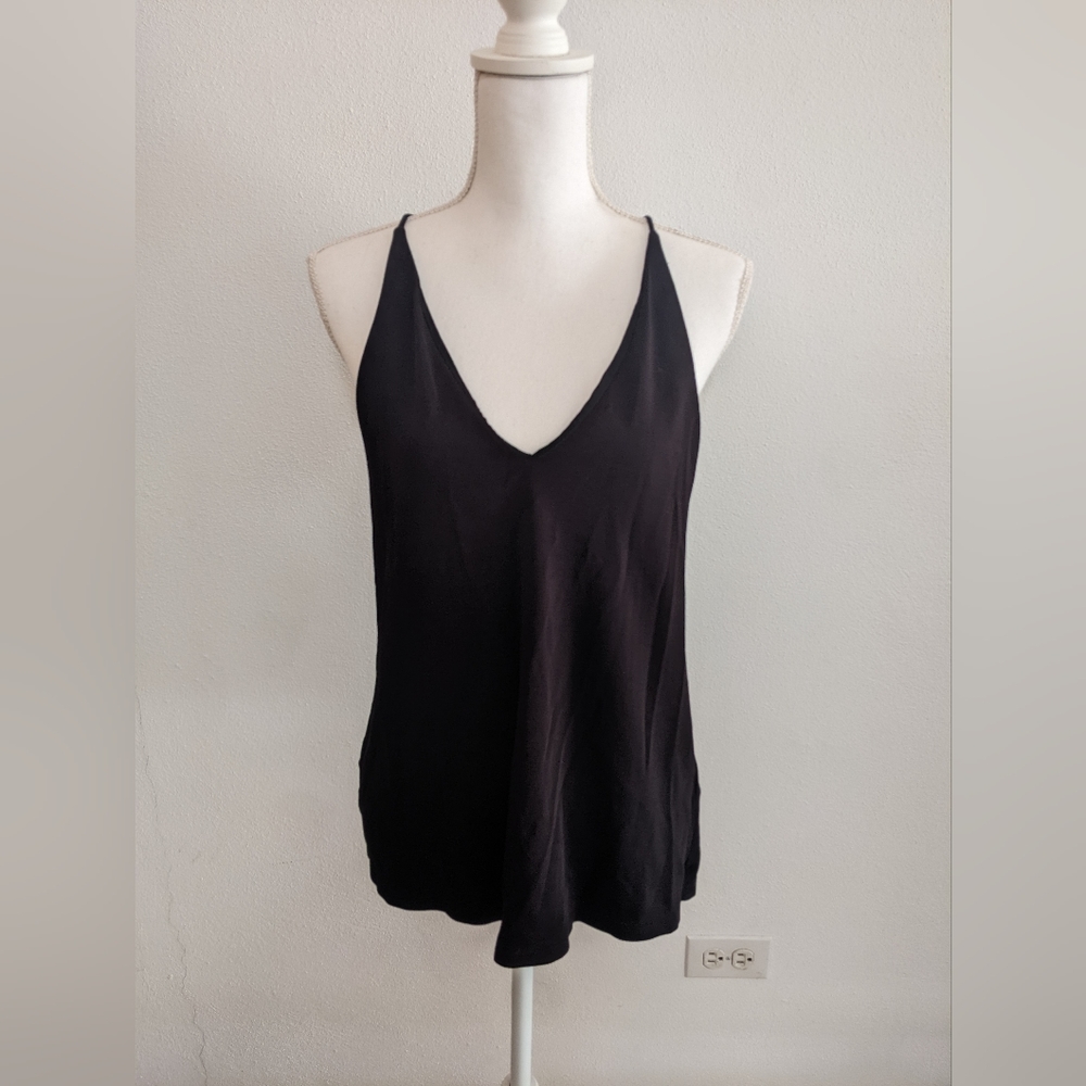 H&M Black V-Neck Camisole Top